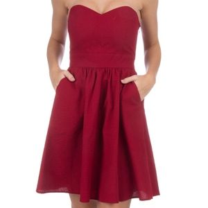 Lauren James Savannah Strapless Mini Dress
